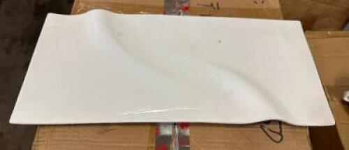 (1) CASES OF 18" X 8" CHINA PLATTERS