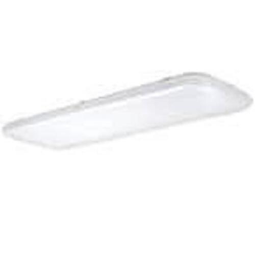 DESCRIPTION: (3) RECTANGULAR LIGHT FIXTURES BRAND/MODEL: ETI LED #54645142 INFORMATION: WHITE, FLUSH SIZE: 49" X 18"{ RETAIL$: $122.97 EA QTY: 3