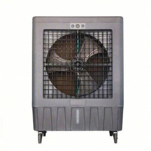 DESCRIPTION: (1) PORTABLE EVAPORATIVE COOLER BRAND/MODEL: HESSAIRE #55JR30 INFORMATION: GAY SIZE: 30" BLADE 3000 SQ FT, 33 GALLON RETAIL$: $1559.51 EA