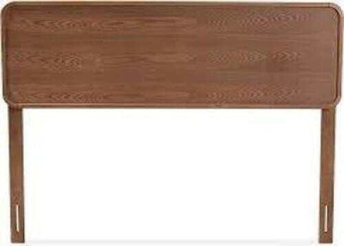 DESCRIPTION: (1) BED FRAME, HEADBOARD PANEL ONLY BRAND/MODEL: BAXTON STUDIOS #MG2200-1-ASH WALNUT INFORMATION: ASH WALNUT SIZE: QUEEN BED RETAIL$: $44