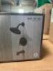 GLACIER BAY SINGLE-HANDLE 1-SPRAY TUB AND SHOWER FAUCET IN MATTE BLACK - 2