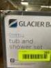 GLACIER BAY SINGLE-HANDLE 1-SPRAY TUB AND SHOWER FAUCET IN MATTE BLACK - 3