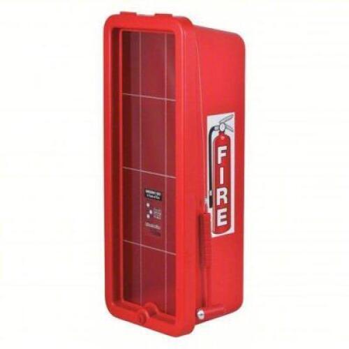 DESCRIPTION: (1) FIRE EXTINGUISHER CABINET, SURFACE MOUNTING BRAND/MODEL: CATO #404K13 INFORMATION: RED SIZE: 10 LB CAPACITY RETAIL$: $56.77 EA QTY: 1