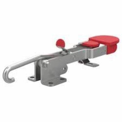 DESCRIPTION: (5) LONGER HOOK PULL ACTION LATCH CLAMP BRAND/MODEL: DESTACO #371-RSS INFORMATION: RED HANDLE RETAIL$: $259.20 EA QTY: 5