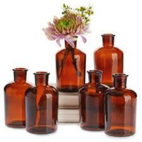 DESCRIPTION: (18) VINTAGE GLASS PHARMACY BOTTLES BRAND/MODEL: FARMLYN CREEK #LJ-HJIMO-081220-01-1 INFORMATION: BROWN GLASS BOTTLES SIZE: SMALL BOTTLES