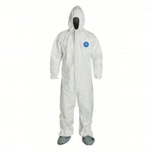 DESCRIPTION: (1) CASE OF (25) DISPOSABLE COVERALLS BRAND/MODEL: TYVEK #5AF44 INFORMATION: WHITE SIZE: LARGE RETAIL$: $311.77 EA QTY: 1