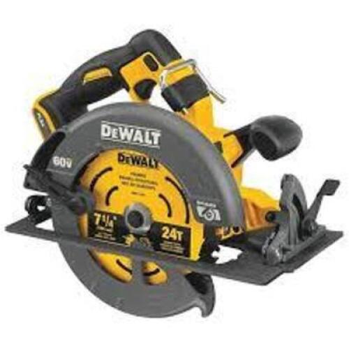 DESCRIPTION: (1) FLEXVOLT CIRCULAR SAW BRAND/MODEL: DEWALT #DCS578B SIZE: TOOL ONLY TOOL ONLY TOOL ONLY RETAIL$: $200.00 EA QTY: 1