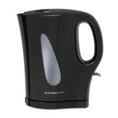 DESCRIPTION: (1) ONE TOUCH ELECTRIC KETTLE BRAND/MODEL: AROMA INFORMATION: BLACK SIZE: 7 CUPS RETAIL$: $24.02 EA QTY: 1