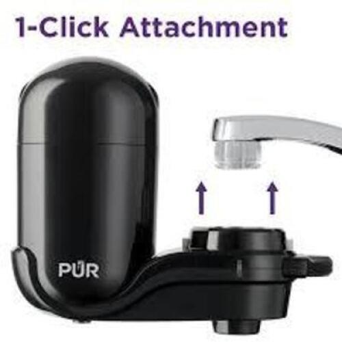 DESCRIPTION: (1) FAUCET FILTRATION SYSTEM - HORIZONTAL BRAND/MODEL: PUR PLUS RETAIL$: $37.99 EA QTY: 1