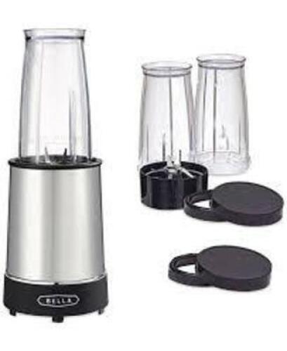 DESCRIPTION: (1) PERSONAL BLENDER BRAND/MODEL: KITCHENSMITH BY BELLA SIZE: 8 PC SET RETAIL$: $25.78 EA QTY: 1