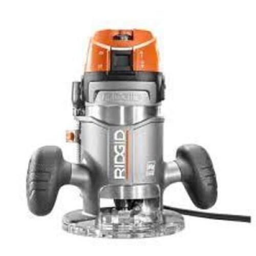 DESCRIPTION: (1) ROUTER BRAND/MODEL: RIDGID #R2200 RETAIL$: $229.00 EA QTY: 1