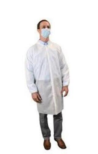DESCRIPTION: (1) CASE OF (30) LAB COAT BRAND/MODEL: LC0-WE-SMS-7XL-WHITE INFORMATION: WHITE RETAIL$: $115.95 EA QTY: 1