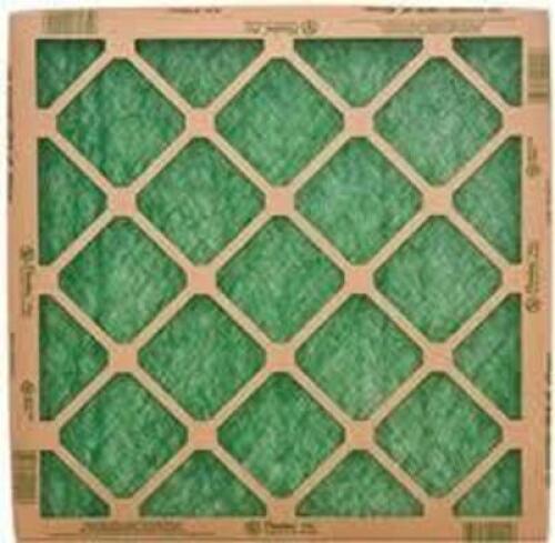 DESCRIPTION: (1) CASE OF APPROX (20) AIR FILTERS INFORMATION: GREEN SIZE: 20" X 25" X 1" RETAIL$: $29.99 PER FILTER QTY: 1