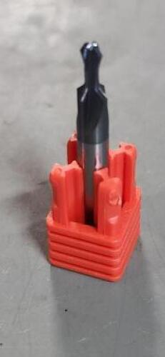 DESCRIPTION: (8) SOLID CARBIDE MACHINING TOOLS BRAND/MODEL: MITGI E01-134 SIZE: .1319" DIA QTY: 8