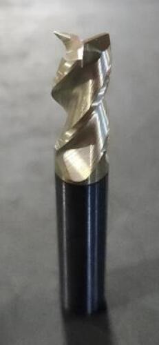 DESCRIPTION: (1) SOLID CARBIDE SQ END MILL BRAND/MODEL: ACCUPRO 65250037 SIZE: 3/8" DIA 3/4" LOC RETAIL$: $41.63 QTY: 1