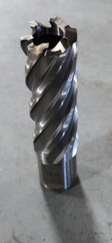 DESCRIPTION: (1) HSS STACK ANNULAR CUTTER BRAND/MODEL: EUROBOOR HCPL.13/16 SIZE: 13/16" DIA 2" DOC RETAIL$: $50.99 QTY: 1
