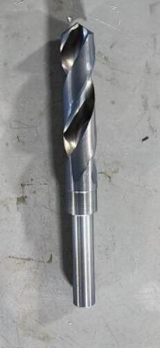 DESCRIPTION: (1) HSS REDUCED SHANK DRILL BIT BRAND/MODEL: HERTEL 02387769 SIZE: 23/22" DIA 1/2" SD QTY: 1