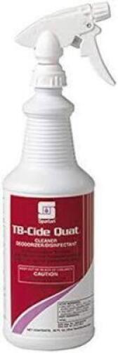 DESCRIPTION: (6) CLEANER DEODORIZER DISINFECTANT BRAND/MODEL: SPARTAN TB-CIDE QUAT RETAIL$: $6.00 EA QTY: 6