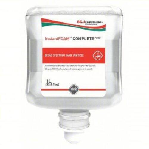 DESCRIPTION: (3) HAND SANITIZER REFILL BRAND/MODEL: SCH INSTANTFOAM COMPLETE #54TT89 SIZE: 1L RETAIL$: $30.50 EA QTY: 3