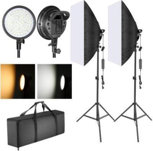 NEEWER LED SOFTBOX PROFESSIONAL PHOTOGRAPHY LIGHTING KIT