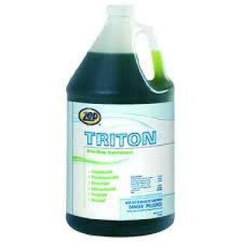 DESCRIPTION: (3) TRITON ONE STEP DISINFECTANTBRAND/MODEL: ZEPSIZE: 1 GALLONRETAIL$: $60.00 EAQTY: 3