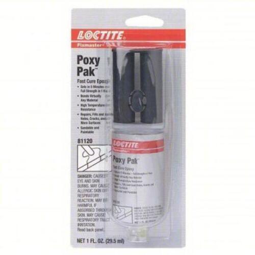 DESCRIPTION: (4) EPOXY ADHESIVE BRAND/MODEL: LOCTITE #5YGU7 INFORMATION: 29.5 ML RETAIL$: $15.29 EA QTY: 4