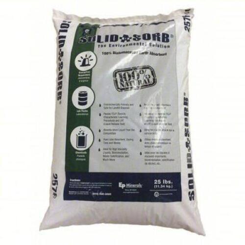 DESCRIPTION: (1) LOOSE ABSORBENT BRAND/MODEL: EP MINERALS #40CH71 SIZE: 25 LB RETAIL$: $12.08 EA QTY: 1