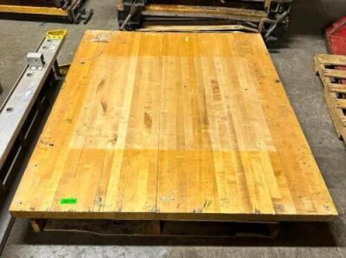 BUTCHER BLOCK TABLE TOP