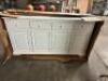 WHITE CREDENZA CABINET - 3