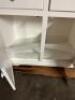 WHITE CREDENZA CABINET - 4