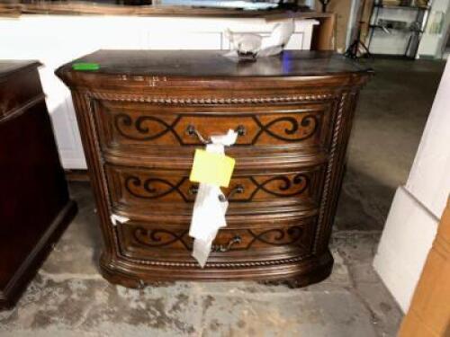 NIGHT STAND W/ BUILT IN ELECTRICAL OUTLET