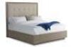 UPHOLSTERED QUEEN SIZE BED FRAME