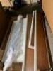UPHOLSTERED QUEEN SIZE BED FRAME - 6