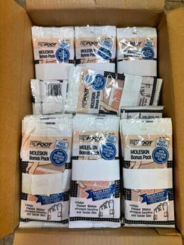 BOX FULL OF MOLESKIN BLISTER PREVENTERS