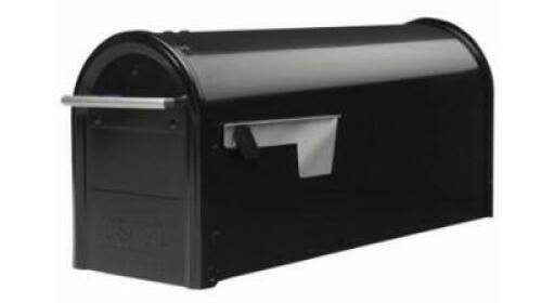 BLACK MAILBOX