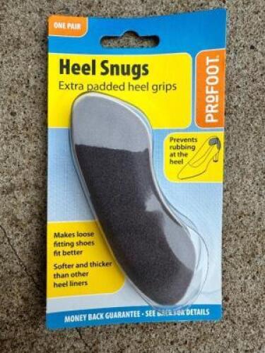 (24)- BOXES OF HEEL SNUGS