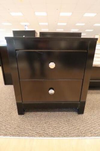 BLACK NIGHTSTAND