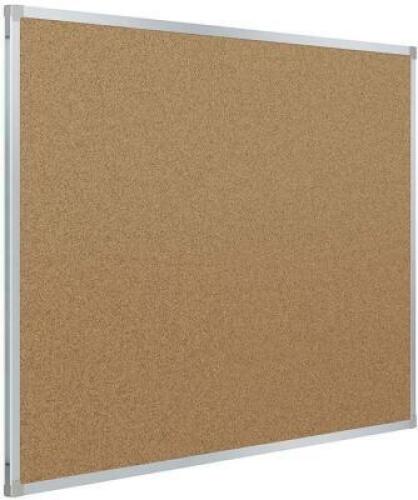 MEAD CORKBOARD, FRAMED BULLETIN BOARD