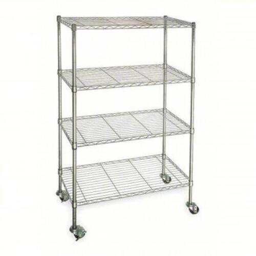 DESCRIPTION: (1) WIRE SHELVING UNITBRAND/MODEL: PRODUCT NUMBER #3TPA4SIZE:&nbsp;48 in x 18 in x 68 inRETAIL$: $224.65 EAQTY: 1