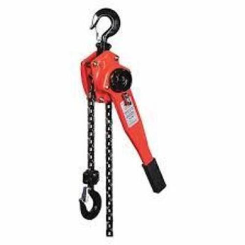 DESCRIPTION: (1) LEVER CHAIN HOIST BRAND/MODEL: DAYTON #4ZX47 INFORMATION: ORANGE SIZE: 3000 LB CAPACITY, 10 FT RETAIL$: $625.79 EA QTY: 1