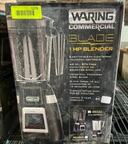 WARING 88320 COMMERCIAL BLENDER - NEW