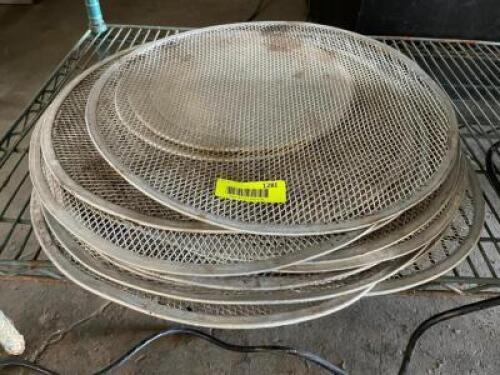 (10) MESH ROUND COOLING PANS