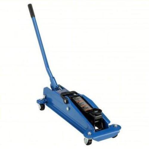 DESCRIPTION: (1) GENERAL HYDRAULIC SERVICE JACK BRAND/MODEL: WESTWARD #1MZK7 INFORMATION: BLUE SIZE: 2 1/2 TON LIFTING CAP RETAIL$: $130.26 EA QTY: 1