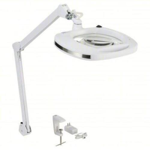 DESCRIPTION: (1) RECTANGULAR MAGNIFIER LIGHT BRAND/MODEL: AVEN #53CJ18 INFORMATION: LED SIZE: 1.75X, 3 DIOPTER, 1,100 LM MAX BRIGHTNESS, 36 IN ARM REA