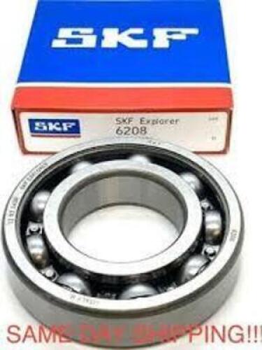 DESCRIPTION: (2) ROLLER BALL BEARINGS BRAND/MODEL: SKF #6208/C3 RETAIL$: $49.61 EA QTY: 2
