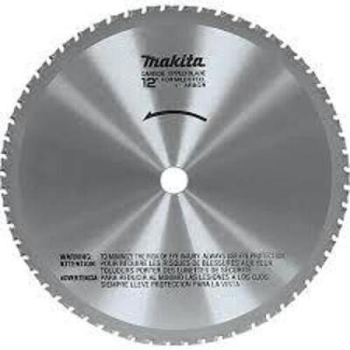 DESCRIPTION: (2) METAL CUTTING SAWS BRAND/MODEL: MAKITA #A-90532 INFORMATION: 60 TEETH, 1" ARBOR SIZE: 12" CARBIDE RETAIL$: $146.99 EA QTY: 2