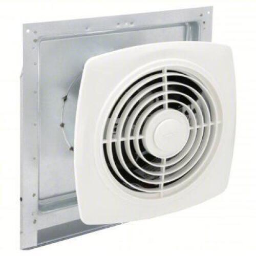 DESCRIPTION: (1) EXHAUST FAN BRAND/MODEL: BROAN #4C706 INFORMATION: WHITE SIZE: 180 CFM, 195 SQ FT COVERAGE, 8 IN DUCT, 9 SONES, FOR 4 1/2 IN TO 9 1/2