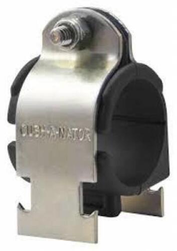 DESCRIPTION: (20) CUSHIONED CLAMP BRAND/MODEL: CUSH-A-NATOR #CN08 INFORMATION: BLACK SIZE: 1/2" OD RETAIL$: $5.00 EA QTY: 20