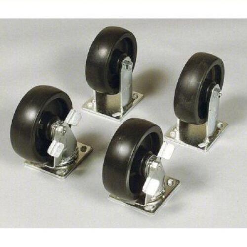 DESCRIPTION: (1) CASTER DIE SET BRAND/MODEL: KNAACK #13R539 SIZE: 6" RETAIL$: $260.06 EA QTY: 1