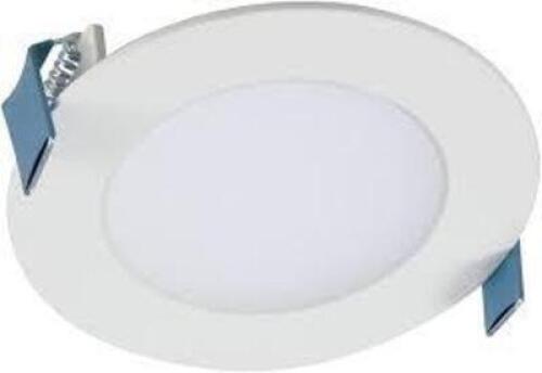 DESCRIPTION: (10) SLIM CANLESS DOWNLIGHT BRAND/MODEL: HALO COOPER #HLB4069FS1EMWR INFORMATION: WHITE SIZE: 4" RETAIL$: $25.90 EA QTY: 10